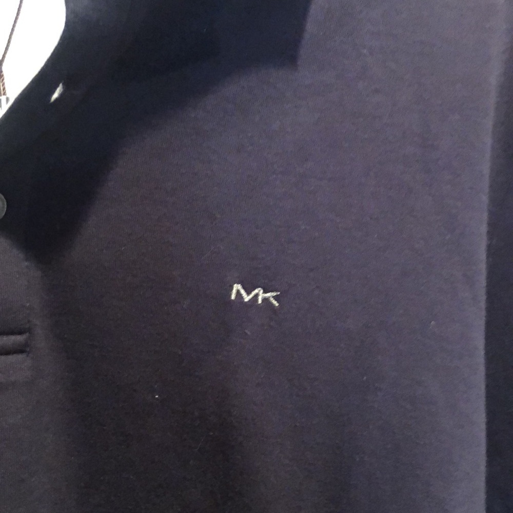 Michael Kors Polo Shirt (Color - Navy) (Size - Small) - Picture 2 of 7